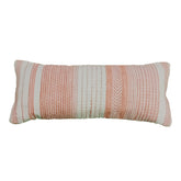 Ruth Terracotta and Ivory Outdoor Pillow